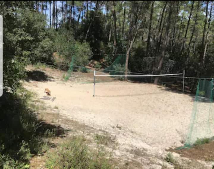 Maison Sur Golf Avec Piscine Chauffee A Lacanau Ocean Zewnętrze zdjęcie